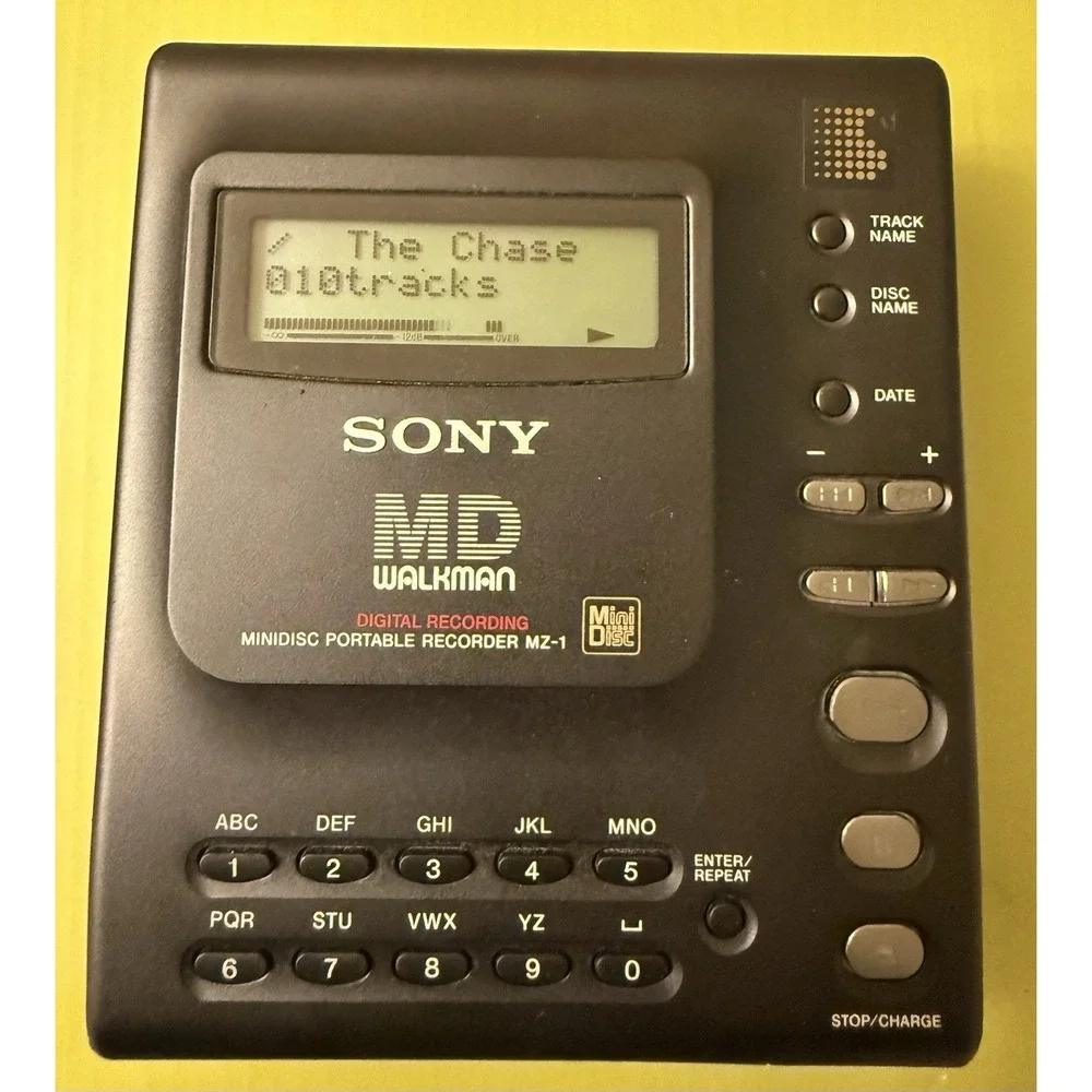 SONY MZ-1 MD Minidisc Walkman Portable Recorder Bundle W/ Accessories Tested‎
